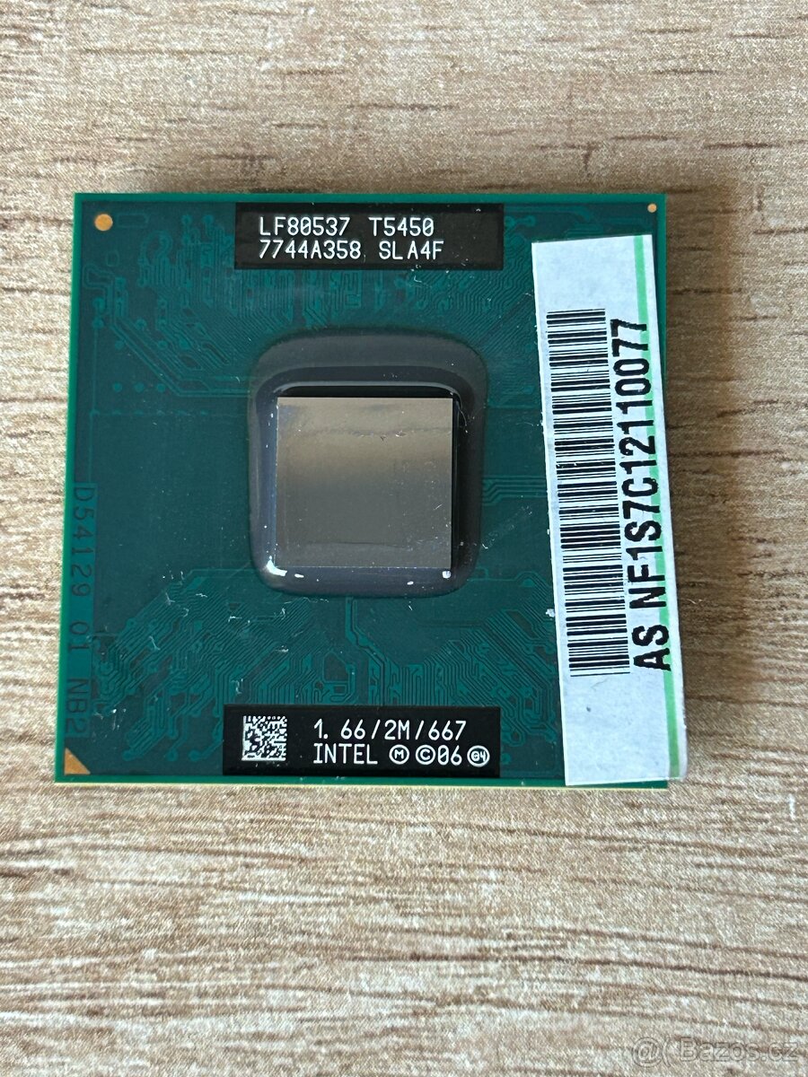 Intel Core 2 Duo T5450 1,66 GHz