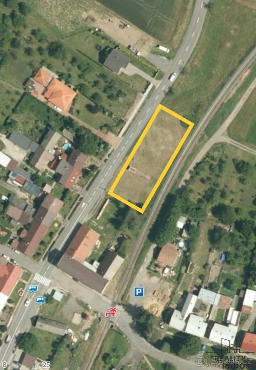 Stavební pozemek v Bílavsku u Bystřice pod Hostýnem.