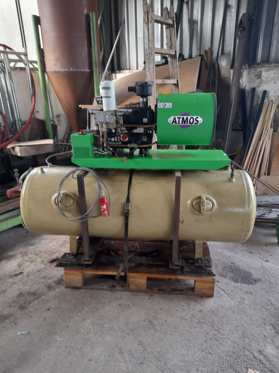 Prodám šroubový kompresor ATMOS E 80 VARIO
