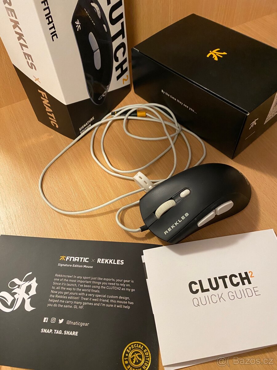 Fnatic Myš Rekkles Signature Edition Clutch 2