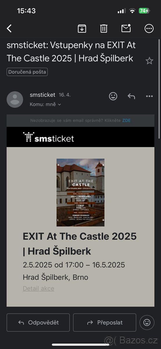 EXIT at the castle Brno - Špilberk - dnb 3.5.2025