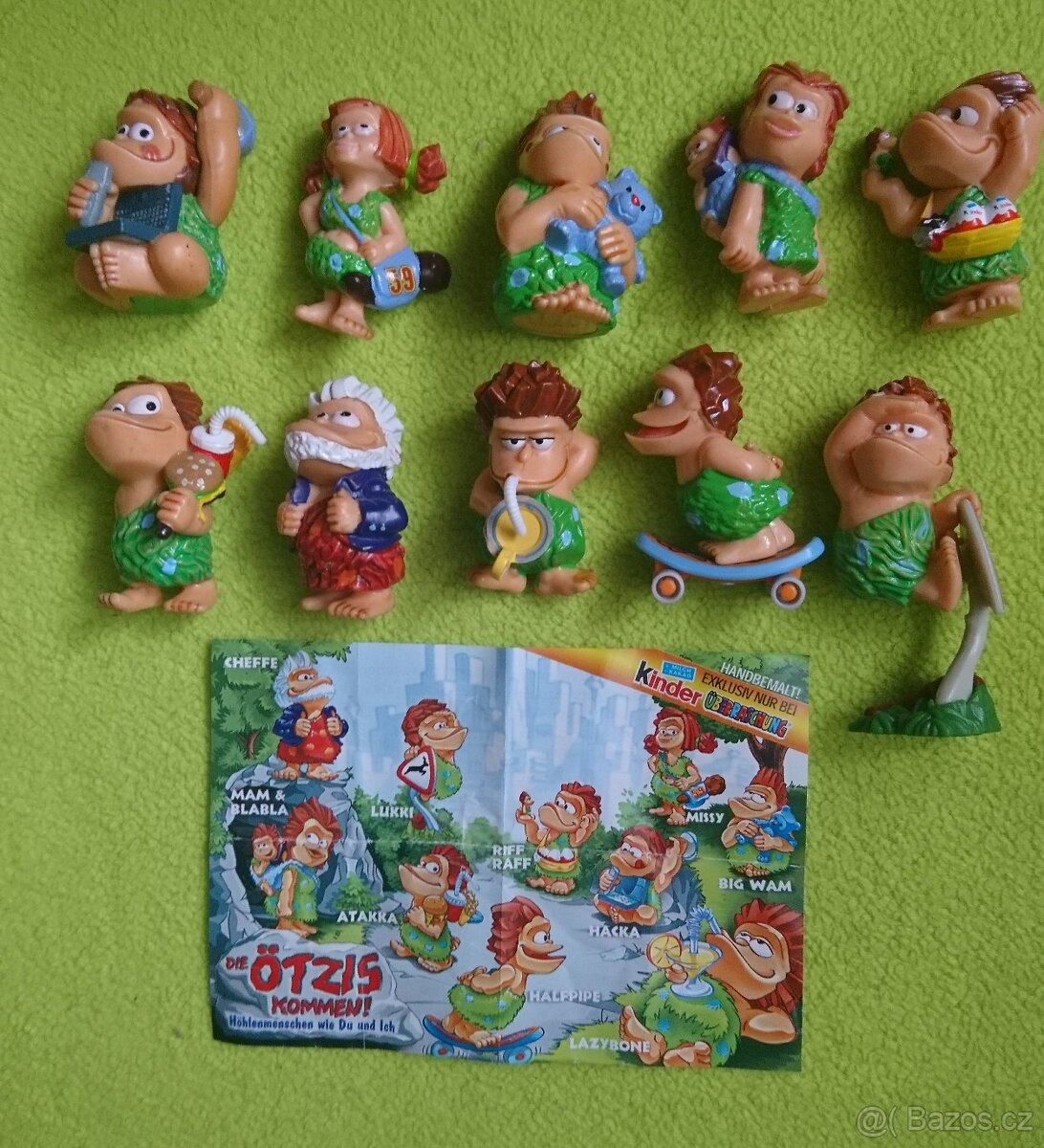 Kinder figurky -sada Chlapci z Paleolitu 1x BPZ
