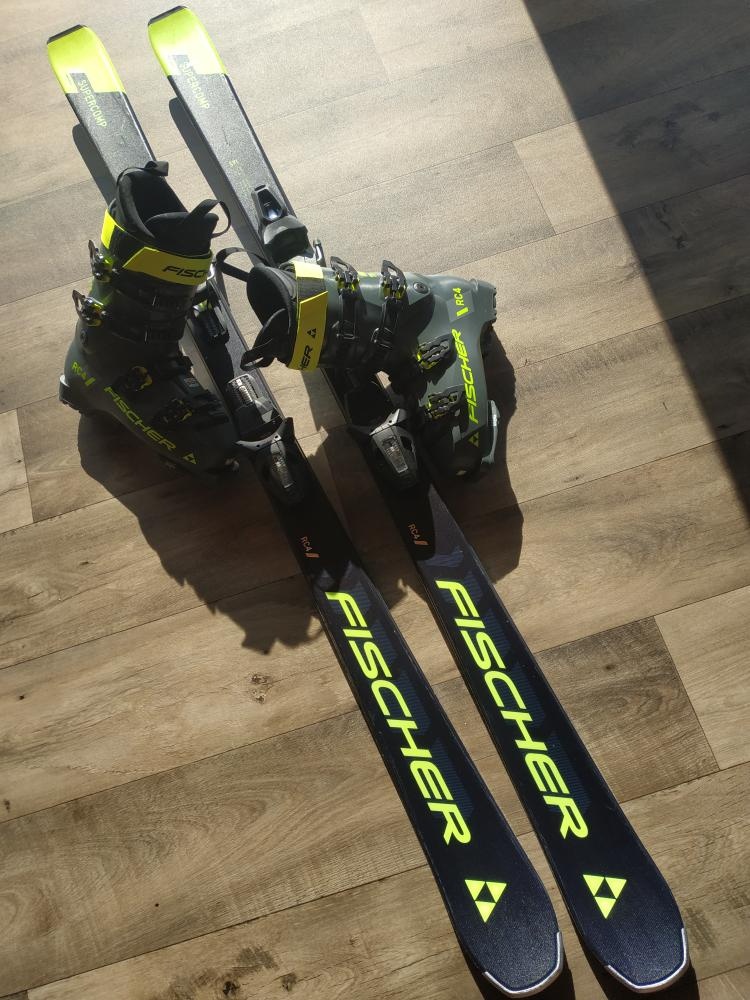 Lyže - Fischer RC4 SUPERCOMP SLR + RS 10 GW SLR Boty - Fisc