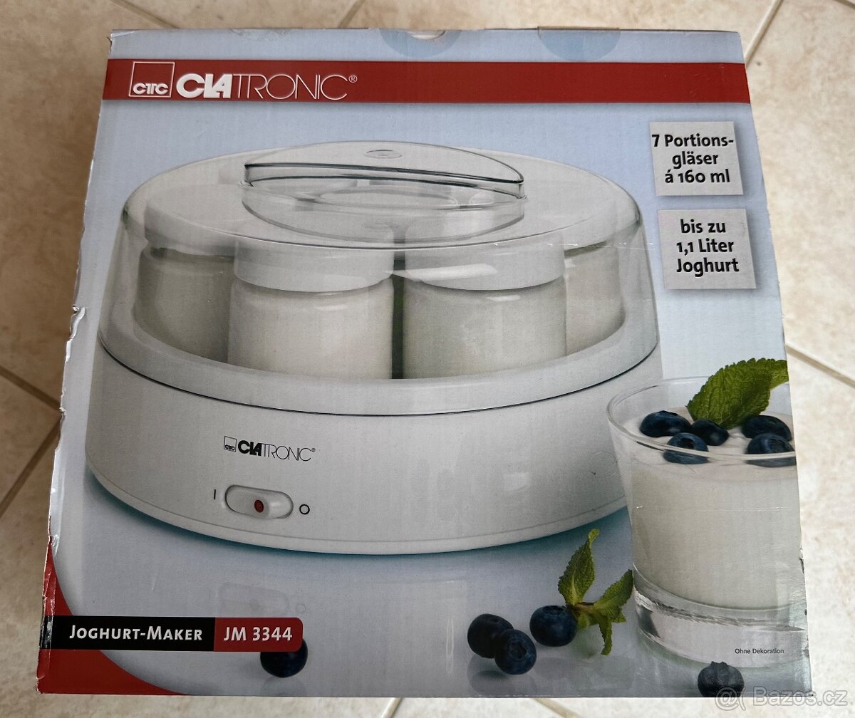 Jogurtovač Clatronic JM 3344