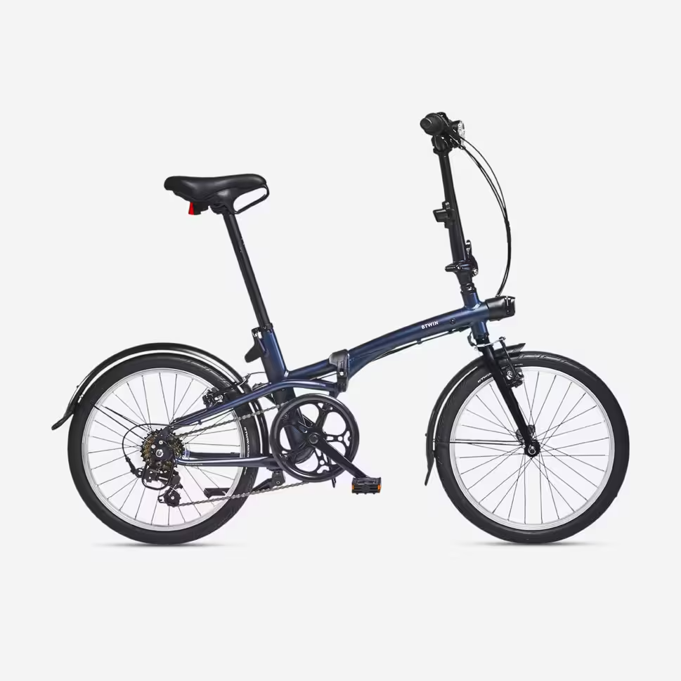 Skládací kolo Decathlon - 13 kg, hliníkový rám - NOVÉ