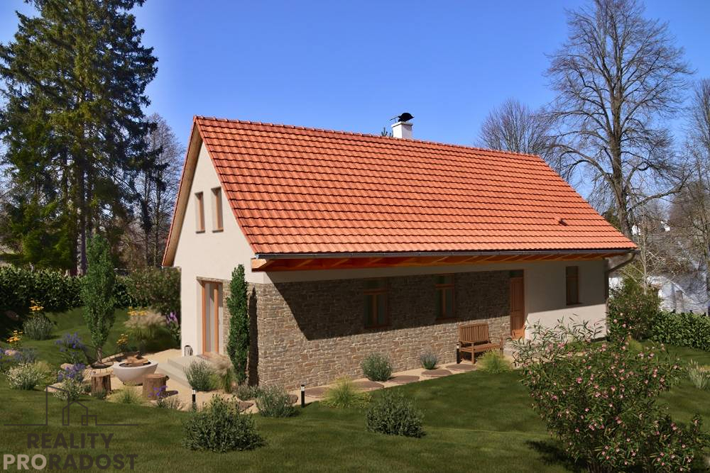 Prodej rodinného domu 121 m2, pozemek 1200 m2 Kamenný Malíko