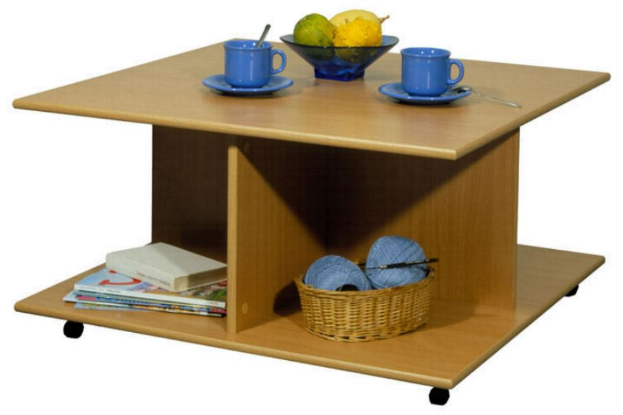 Prodám nový konf.stolek KAREL-80x80x43v