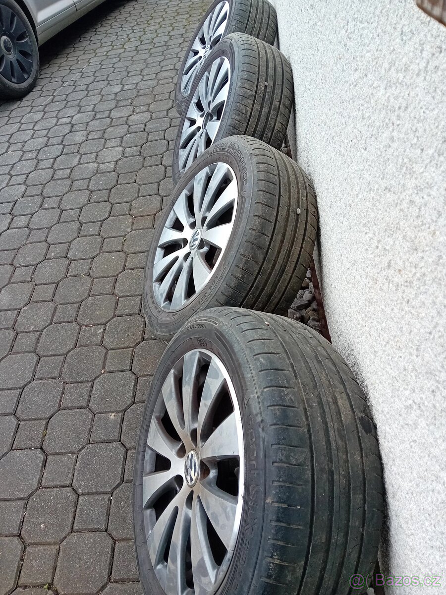 Prodám alu kola 5x112/16