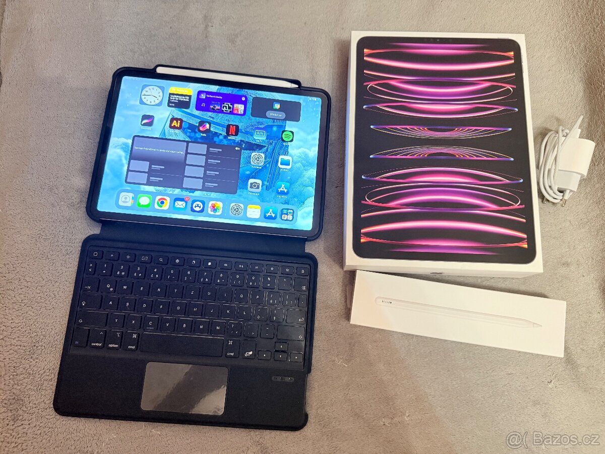 Tablet Ipad 11 pro WIFI 256 GB 4. generace M2 (2022)