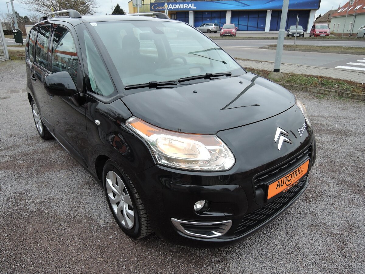 Citroën C3 Picasso, 1,6 HDi 1.maj.Servis 77tkm 2009
