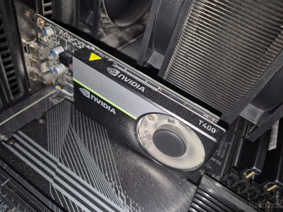 NVIDIA Quadro T400 4GB – plně funkční profi karta