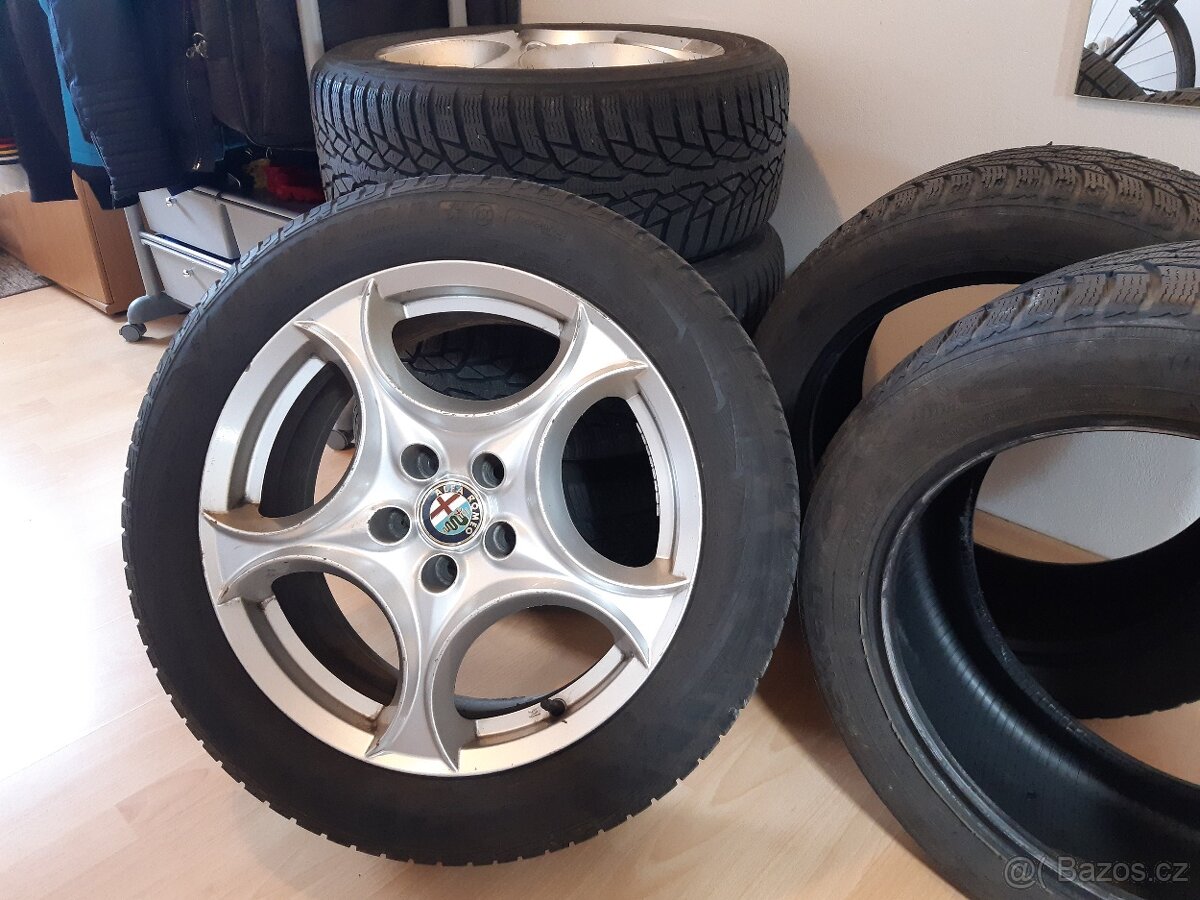 17" Zimní sada Alfa Romeo 5x110