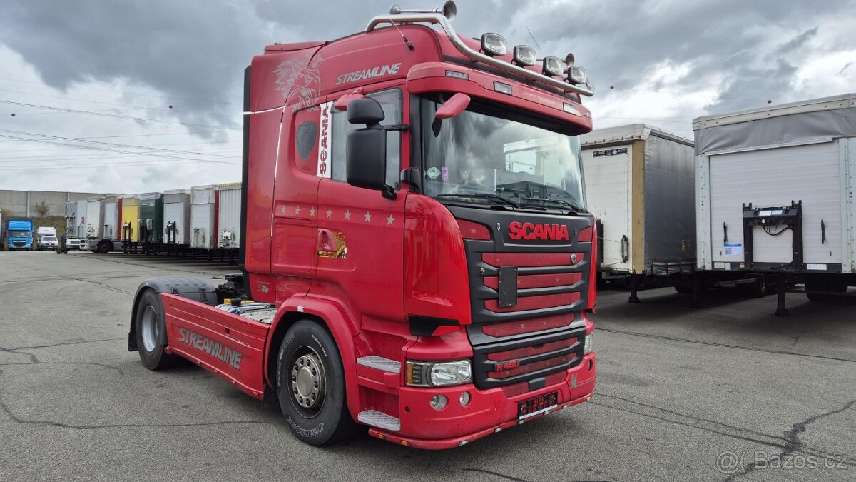 SCANIA R450 N320 HIGH LINE EURO 6 + HYDRAULIKA