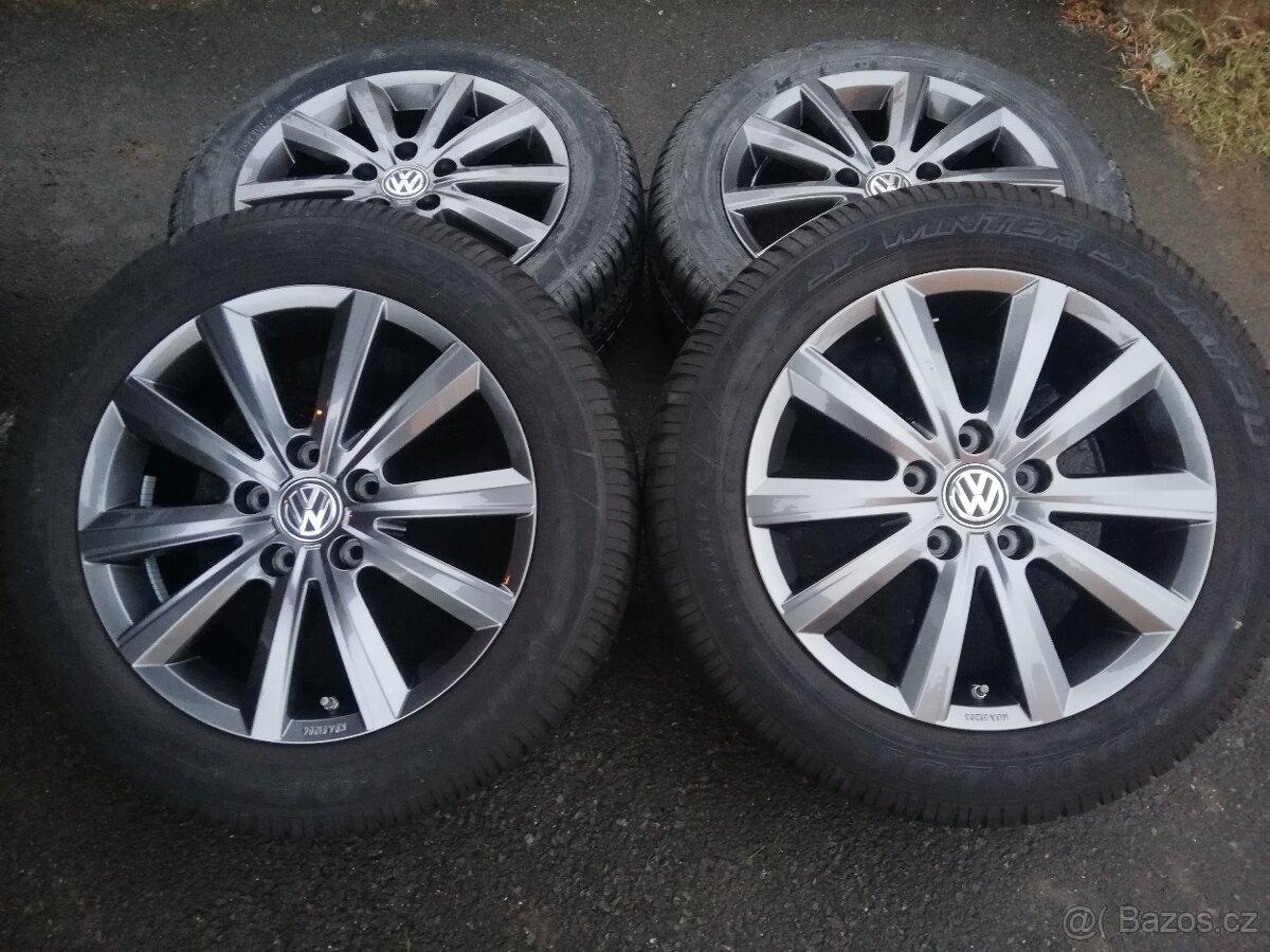 alu kola VW T6, VW T5, alu VW Merano zimní 215/60/17 C