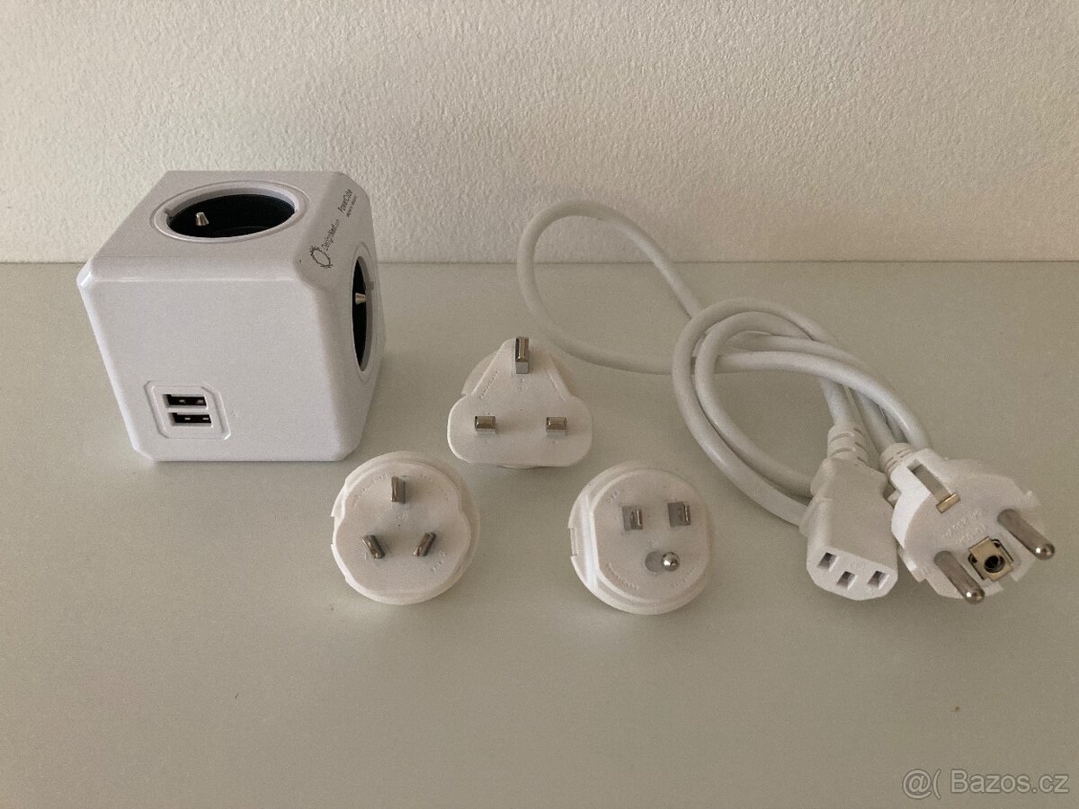 Cestovní adaptér PowerCube ReWirable USB