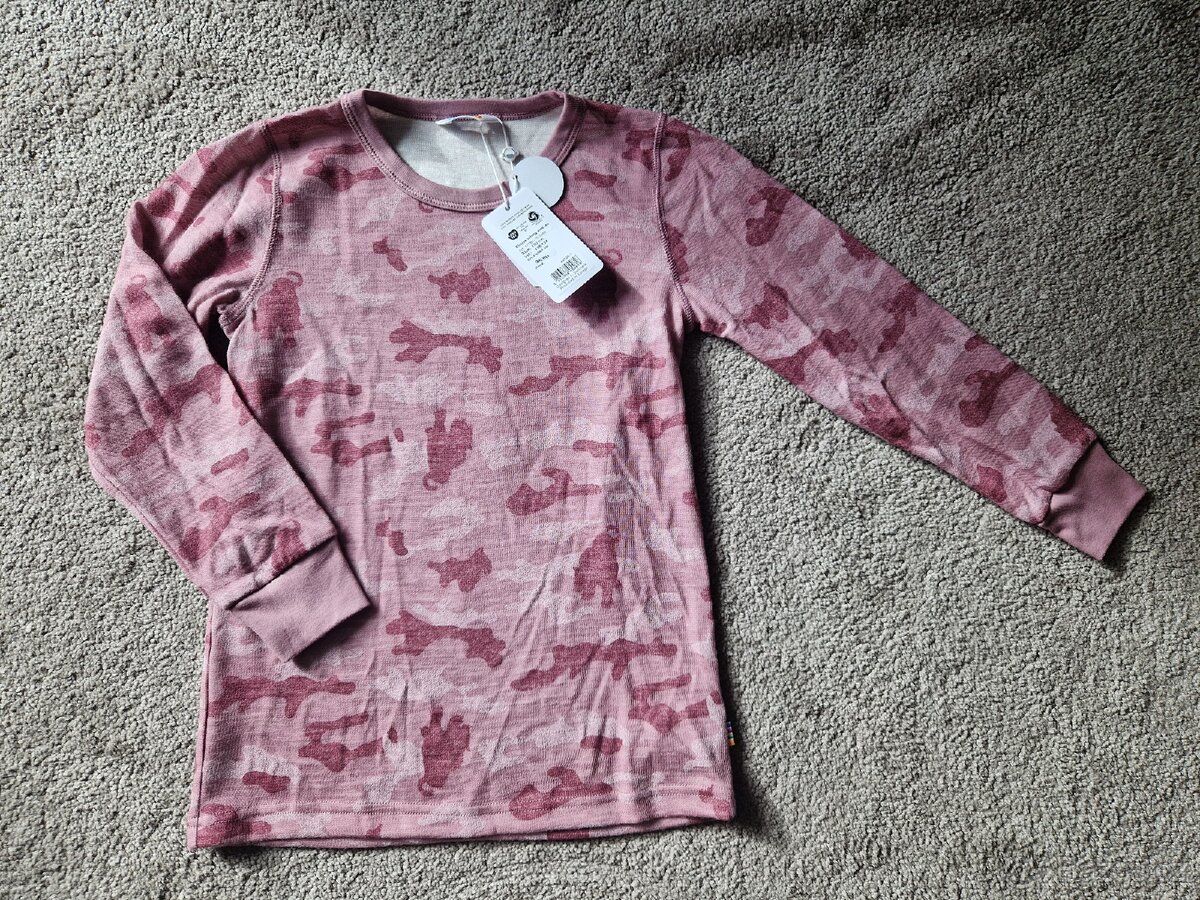 Merino tričko Joha vel 130