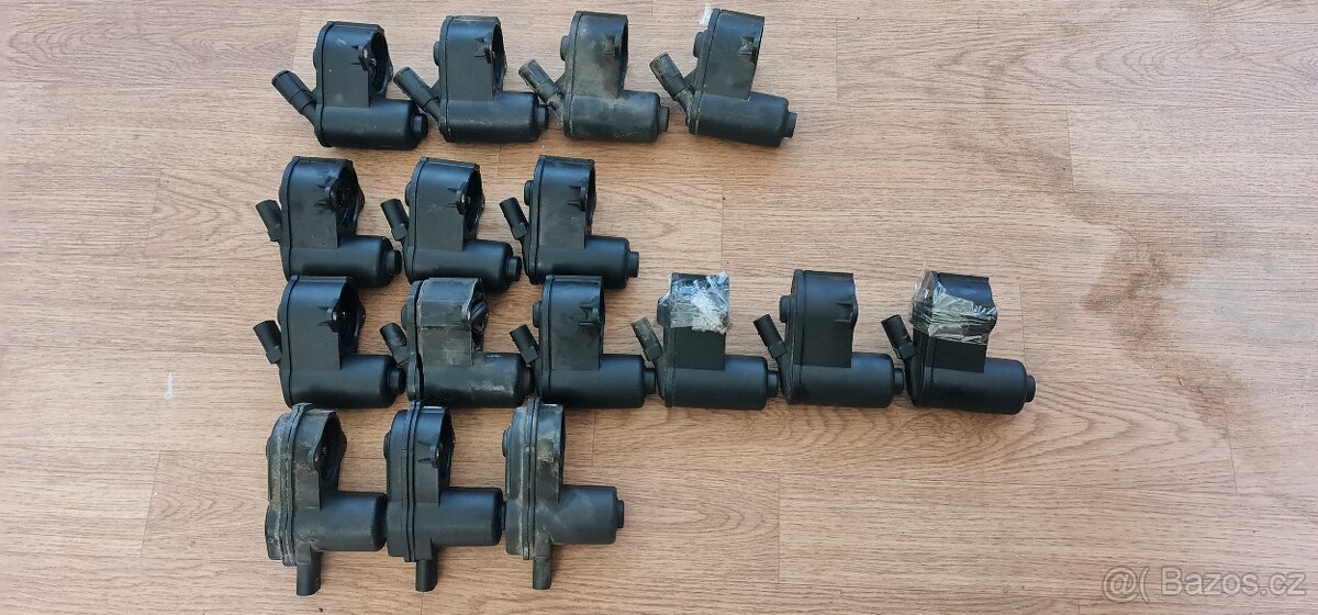 Mororky ruční brzdy VW, Audi - TRW - 16ks - cena za vše