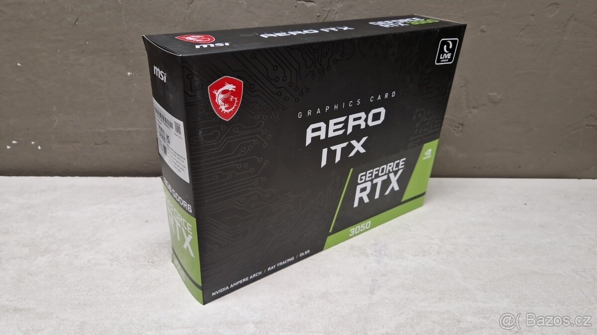 ❰ Nová Grafická karta | MSI Aero Nvidia RTX 3050 8GB ❱