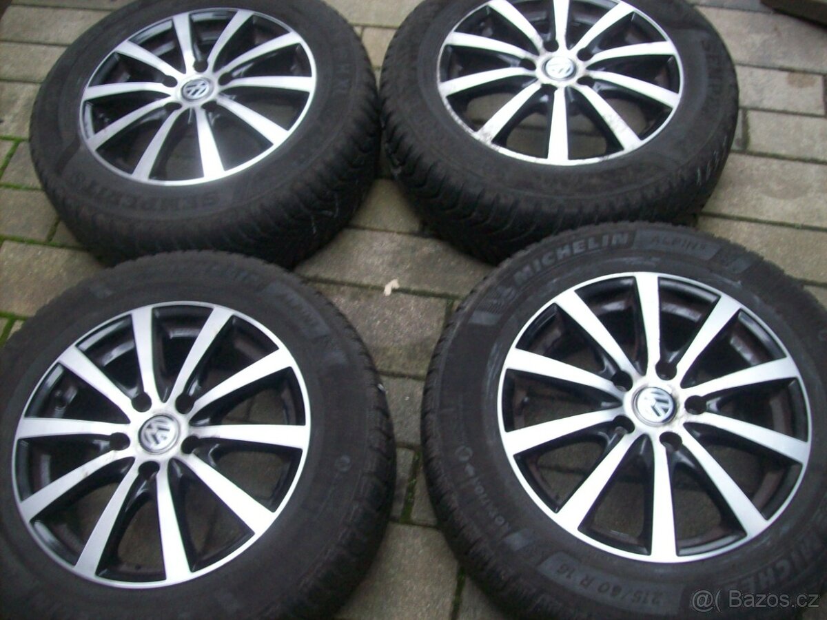alu zimní kola VW PASSAT B8 Touran 16"