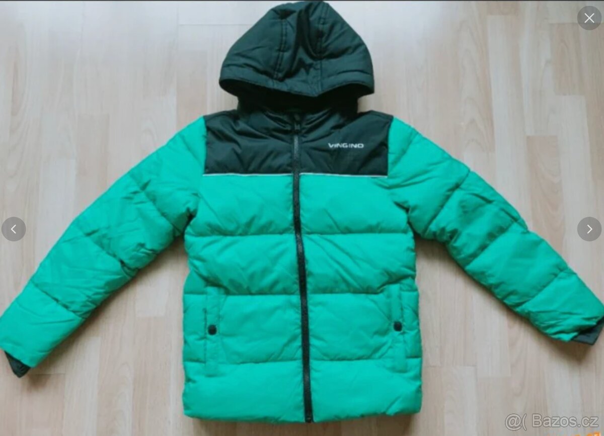 Nová zimní teplá bunda Vingino s fleecem, 146