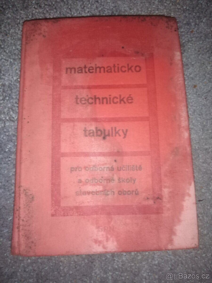 Matematicko technické tabulky pro odborná učiliště