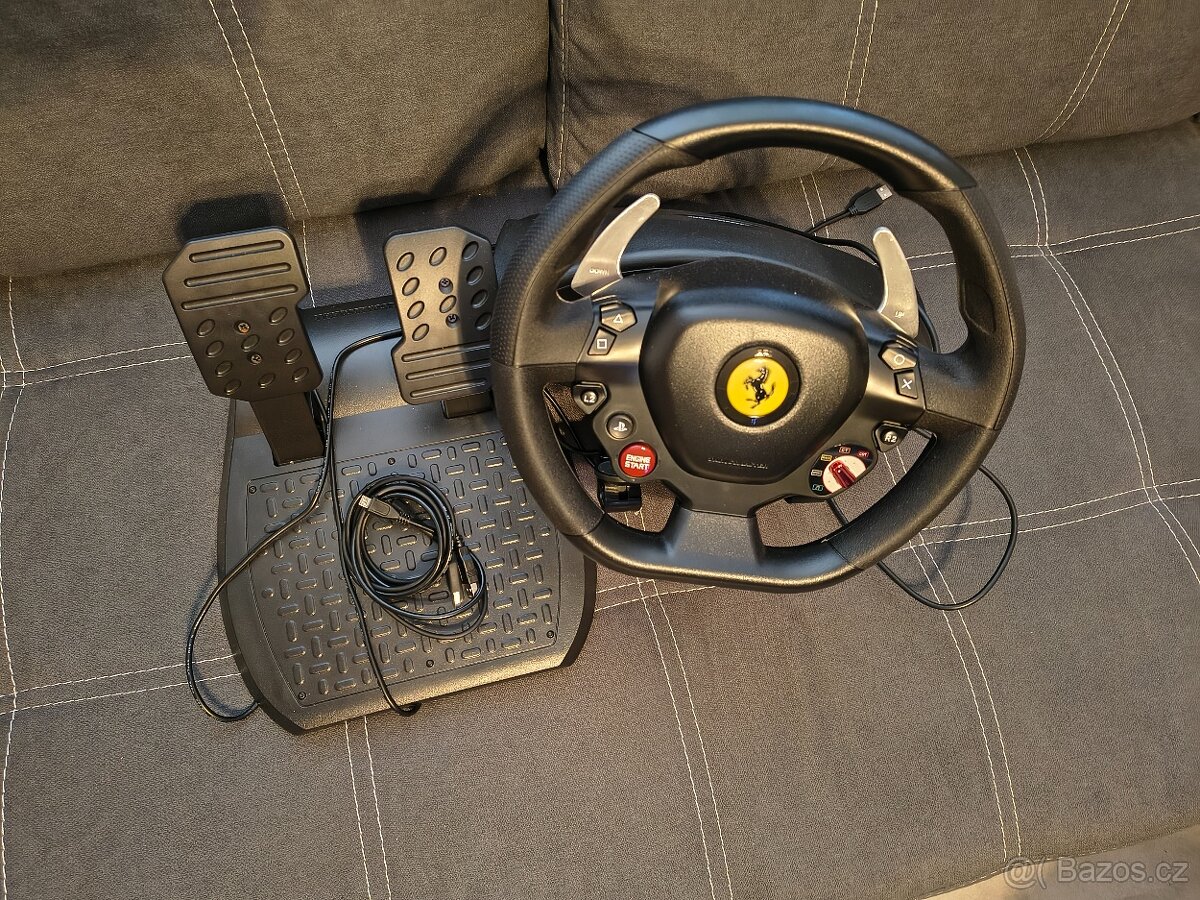 Herní volant Ferrari T80- 488 GTB Edition - PS4