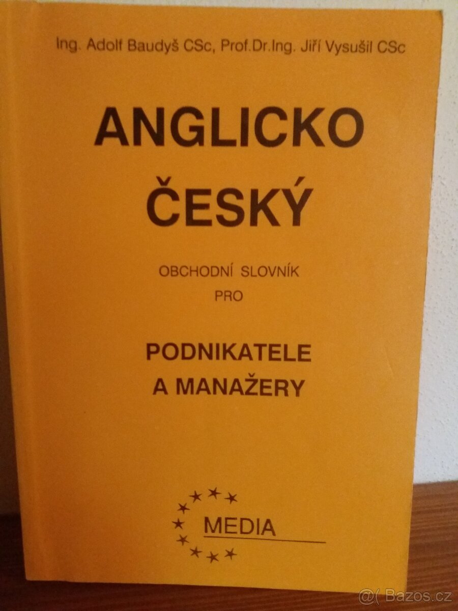 Prodam Anglicko-cesky obchodni slovnik pro manazery