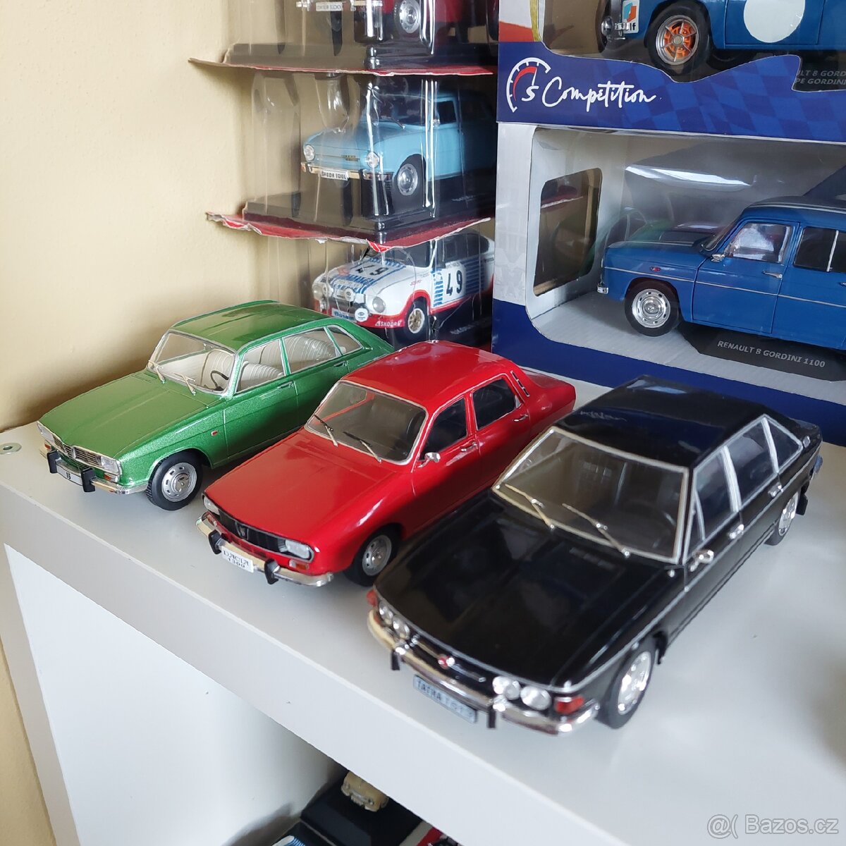 Tatra 613 + Renault 16 + Dacia 1300, vše 1:24