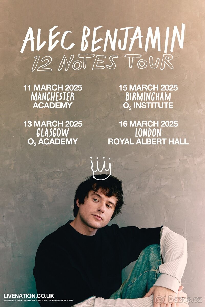 ALEC BENJAMIN 28.03.2025 VIEDEŇ