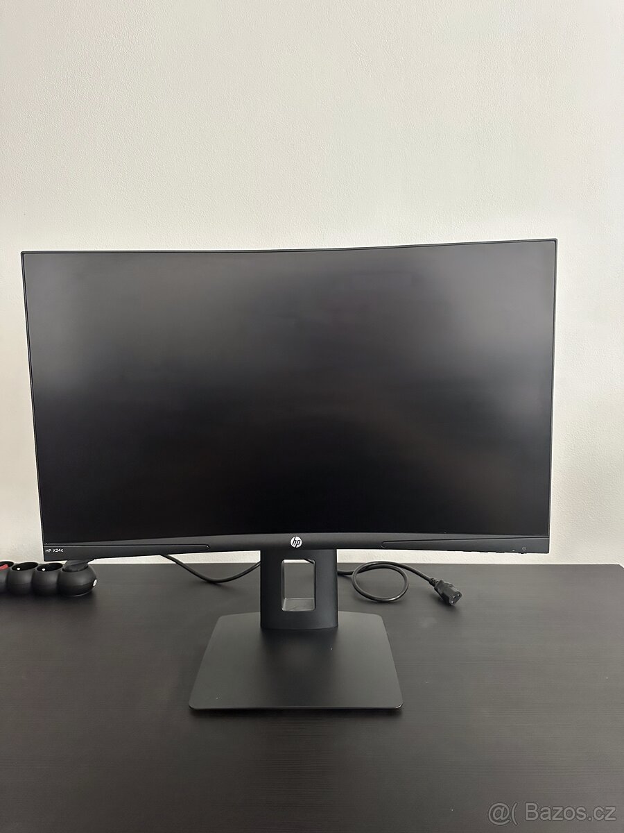 24" HP X24c – Full HD herní prohnutý monitor