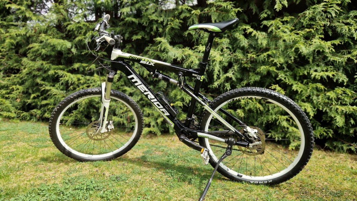Celoodpružené kolo Merida Ninety Six HFS 1000