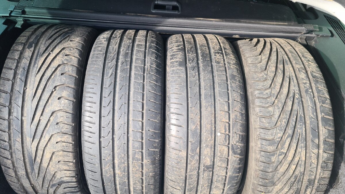 Alu kola p225/45. R17. 94w letní na 2 sezóny vyvážené