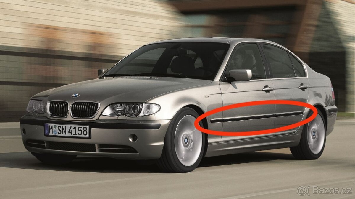 Koupím lišty pro BMW E46 sedan/touring