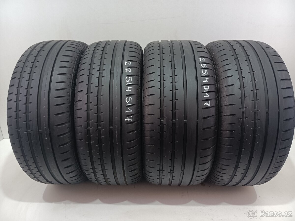 Letní pneu 225/45/17+255/40/17 Continental