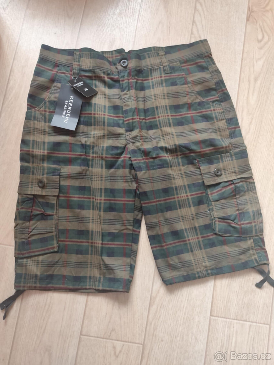 Kostované kraťasy vel.34 Keerdehu&Fashion N.O.V.É.