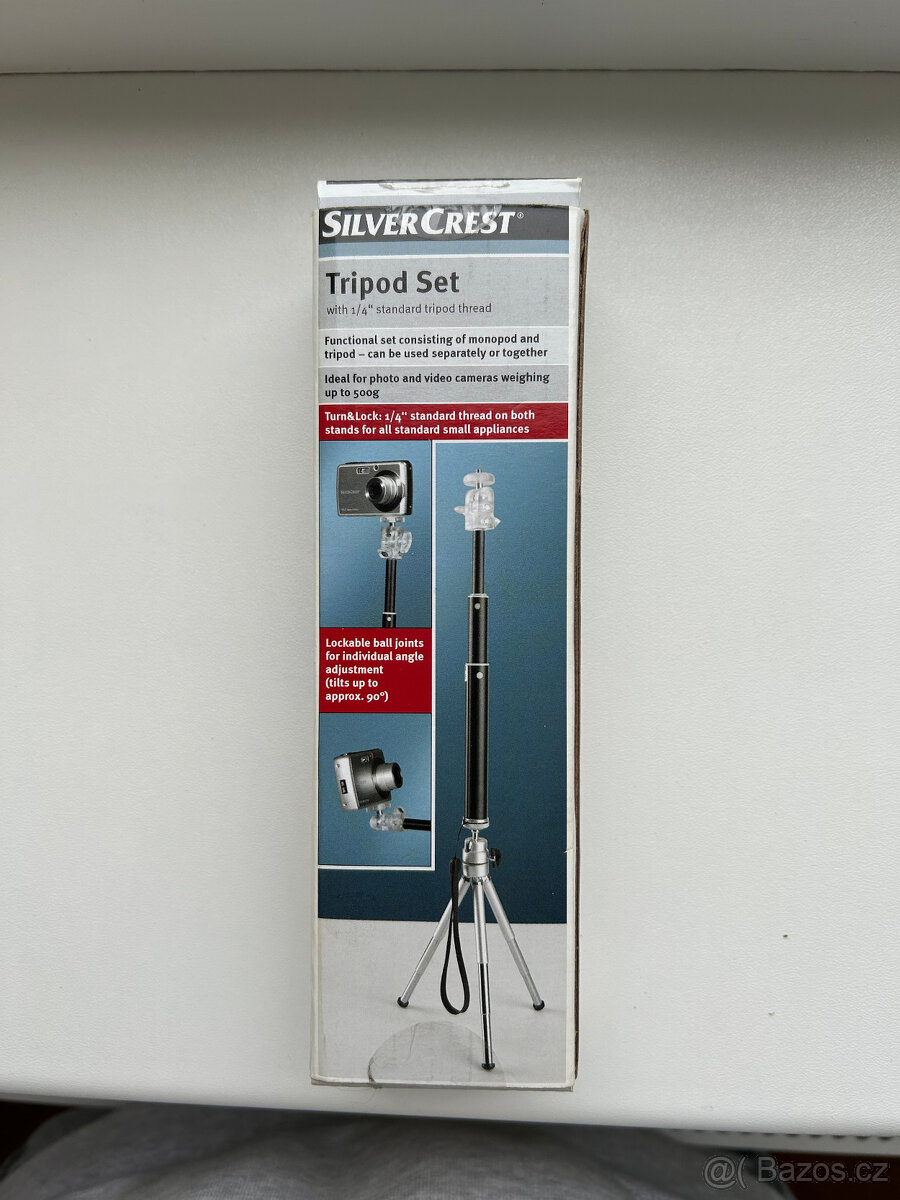 Sada stativů fotoaparátu Silvercrest