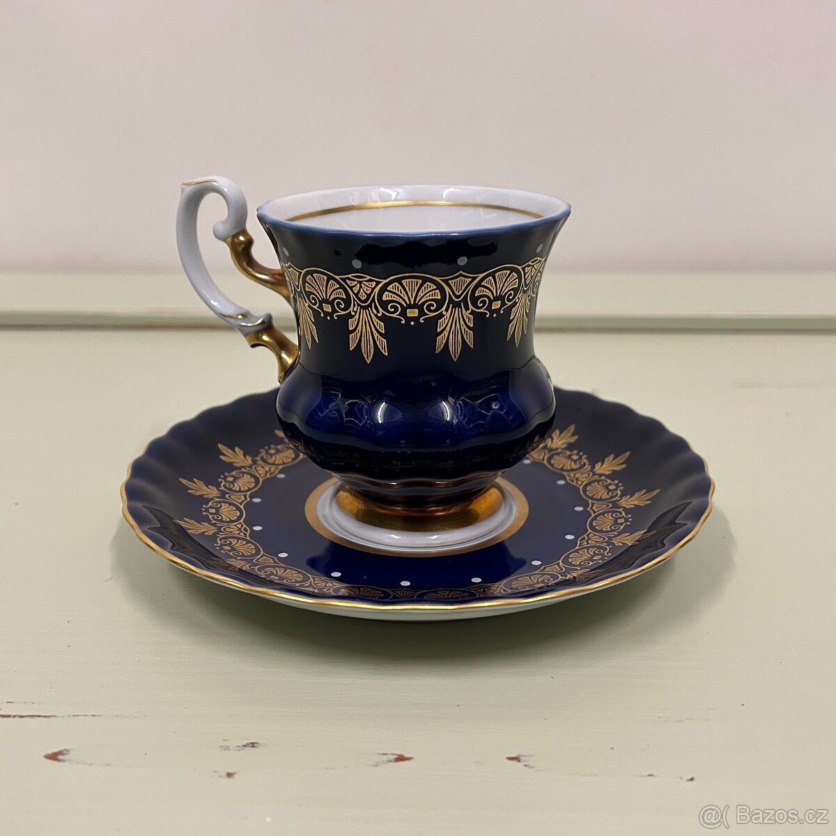 Šálek s podšálkem Atelier Lesov, Porcelaine De Boheme