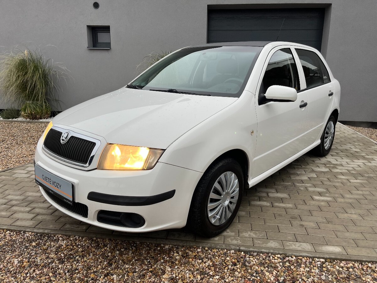 Škoda Fabia 1.2 HTP 40KW, LPG, Servisní kniha