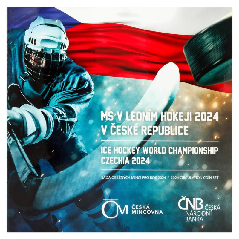 Sada oběžných mincí 2024 MS v hokeji