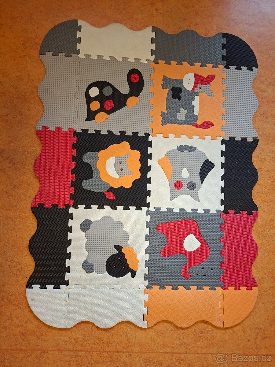PĚNOVÁ PODLOŽKA NA ZEM PUZZLE
