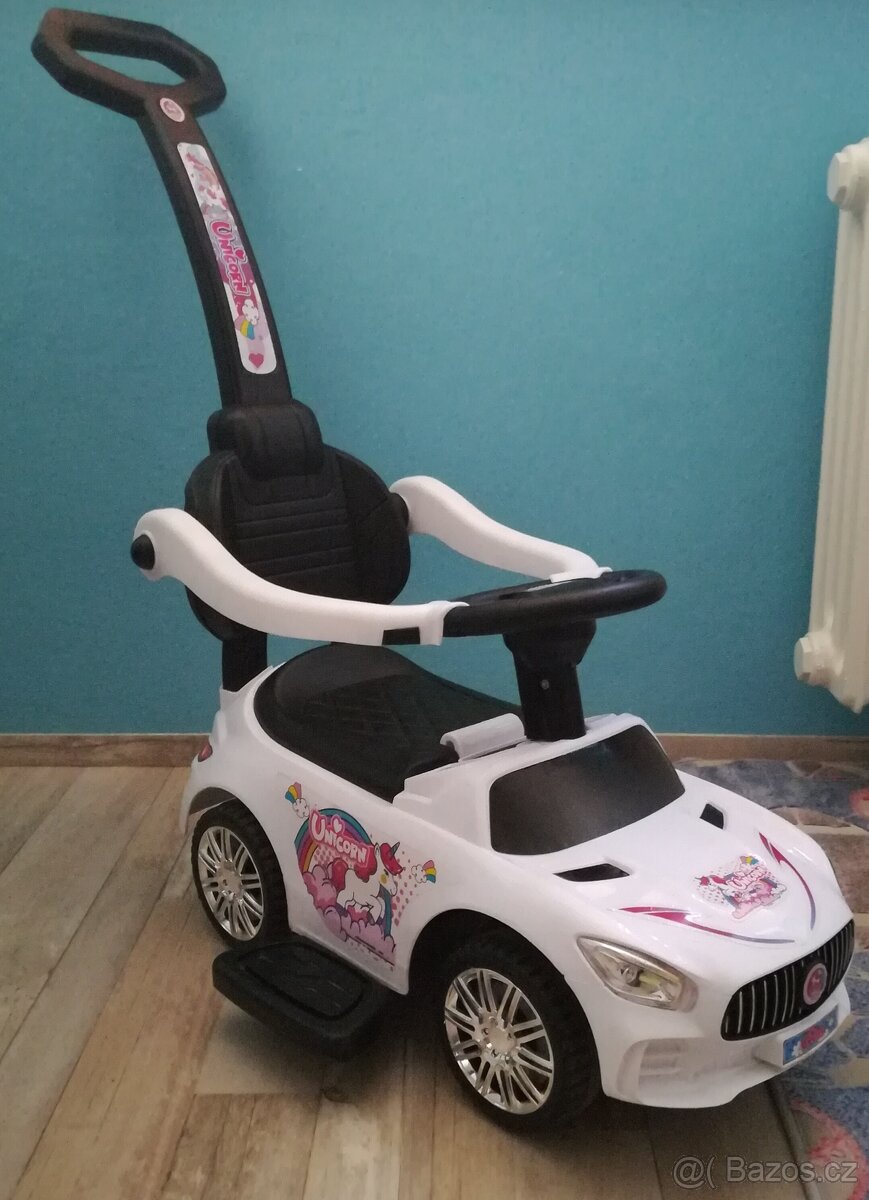 Odrážedlo s vodící tyčí hrající