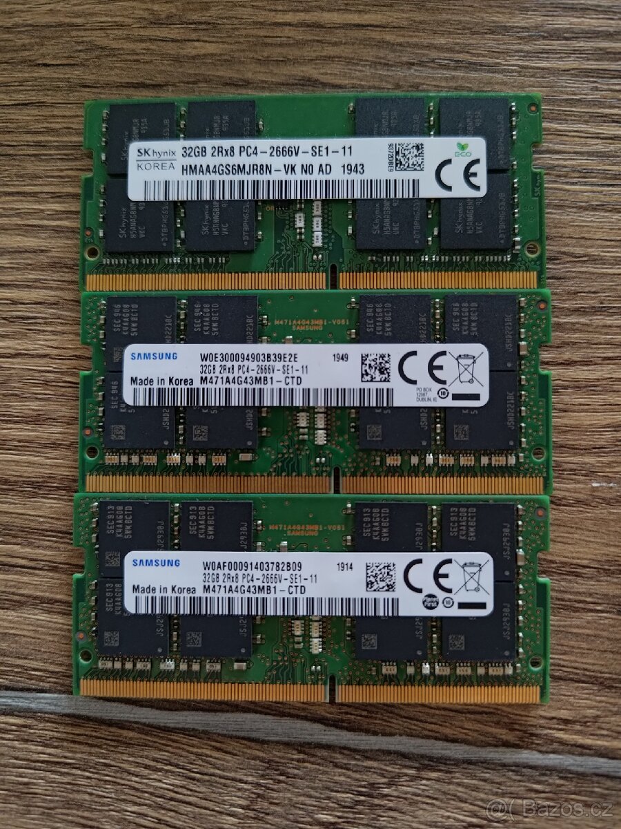 32GB DDR4 RAM