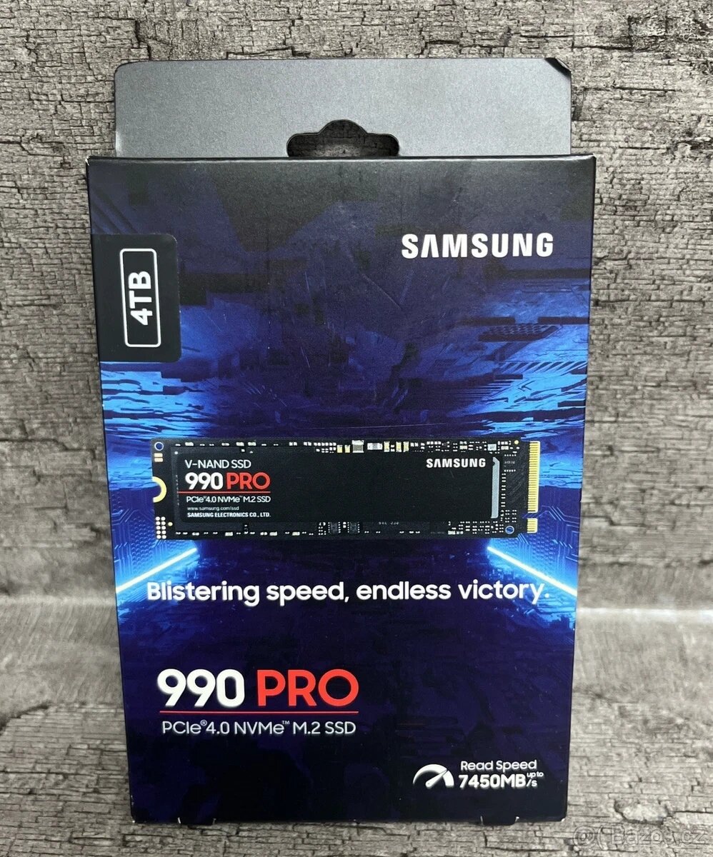 SSD disk Samsung 990 PRO 4TB(MZ-V9P4T0BW)