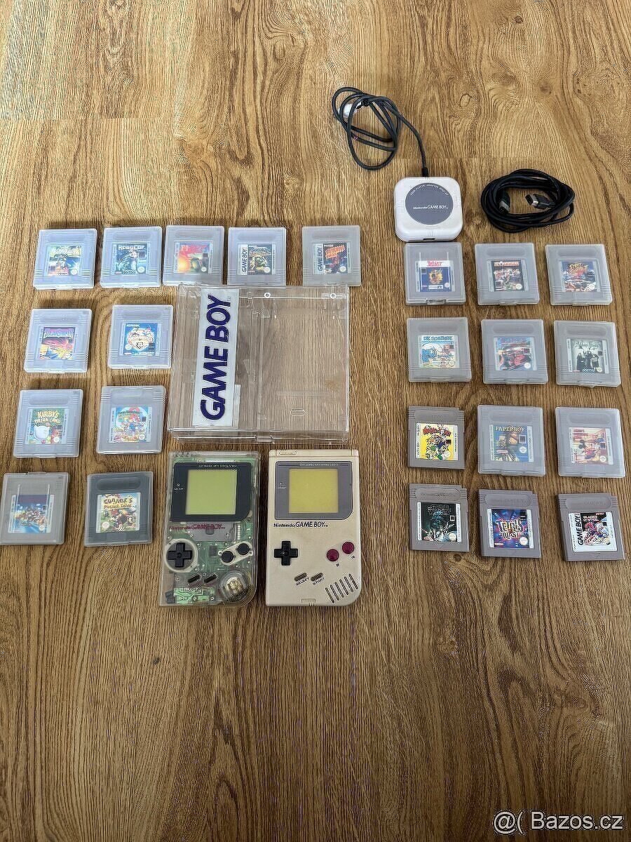 Nintendo Sbírka Gameboy Nes Snes Gamecube hry konzole