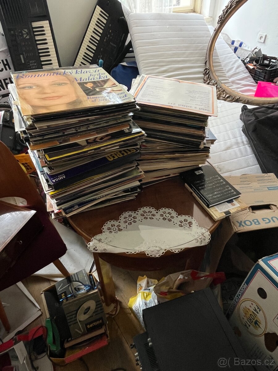Prodám cca 300ks lp desek
