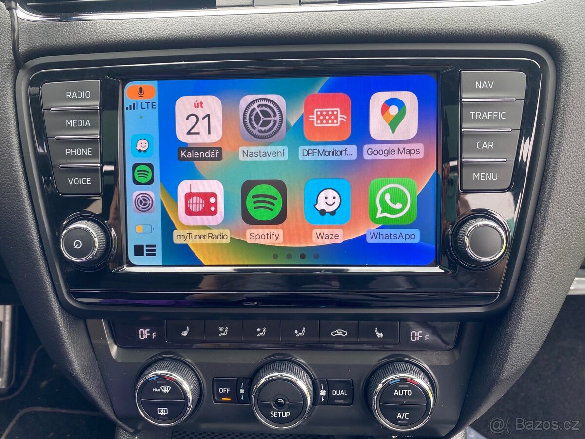CarPlay/Android Auto MiB 1 Octavia 3