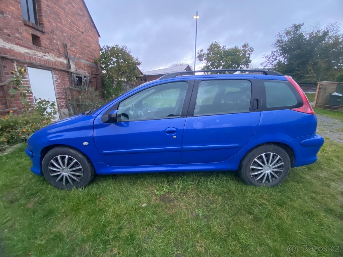 Peugeot 206 SW - Pojizdné (STK 2026/03)