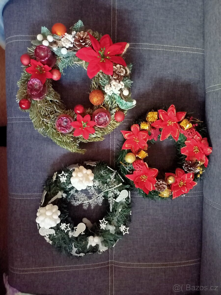 Vánoční adventní věnec