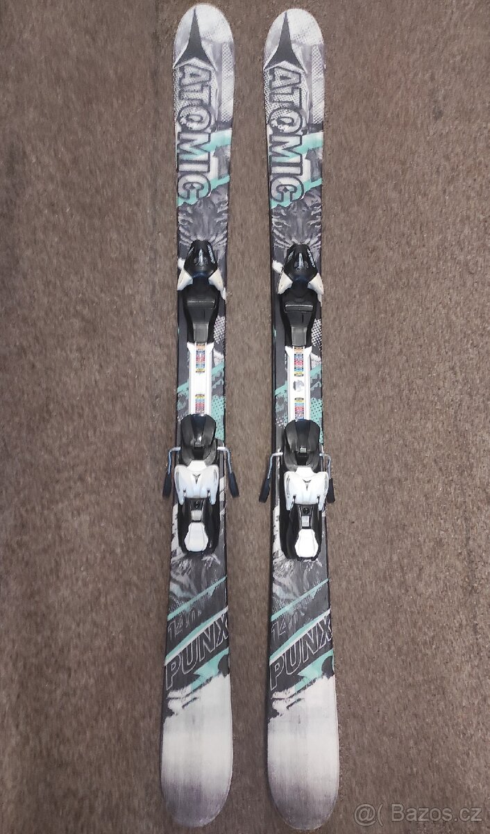 Juniorské freestylové lyže ATOMIC PUNX JR II, délka 140 cm