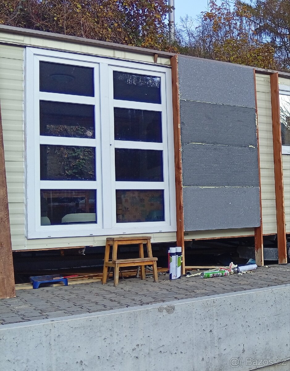 Plastové okno( francouzské dveře)